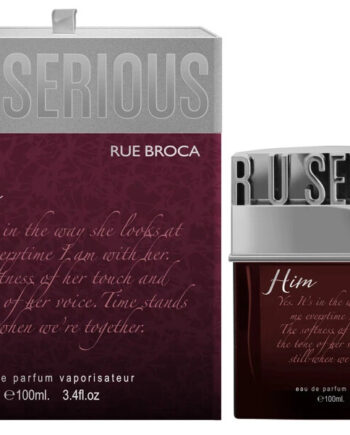 RUE BROCA R U SERIOUS 3.4OZ EDP MEN