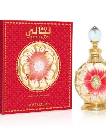 SWISS ARABIAN LAYALI ROUGE 15ML CONCENTRATED PERFUME OIL WOMEN