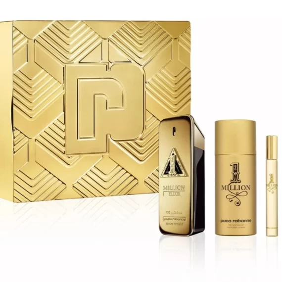 Paco Rabanne1 Million Elixir Parfum Intense Men's 3-Piece Gift Set