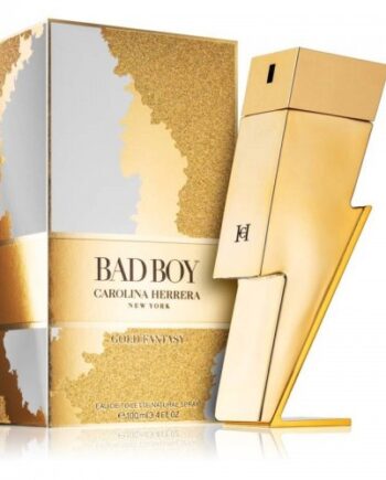 CAROLINA HERRERA BAD BOY GOLD FANTASY 3.4OZ EDT MEN
