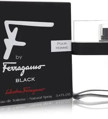 SALVATORE FERRAGAMO F BLACK 3.4OZ EDT MEN