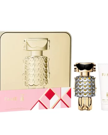 PACO RABANNE FAME 2PCS GIFT SET 2.7OZ SPRAY 3.4OZ BODY LOTION EDP WOMEN