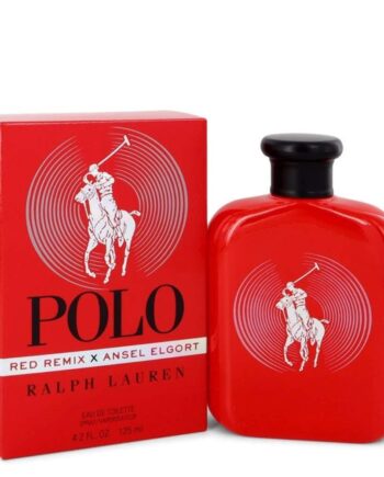 RALPH LAUREN POLO RED REMIX X (ANSEL ELGORT EDITION) 4.2OZ EDT MEN