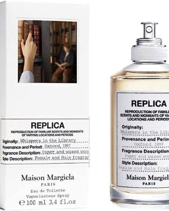 MAISON MARGIELA REPLICA WHISPERS IN THE LIBRARY 3.4OZ EDT UNISEX