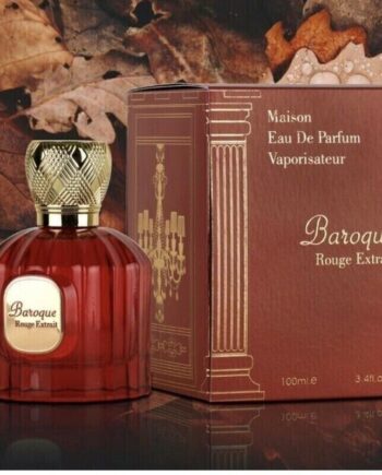 MAISON ALHAMBRA BAROQUE ROUGE EXTRAIT 3.4OZ EDP UNISEX (MFK BACCARAT EXTRAIT DE PARFUM CLONE)