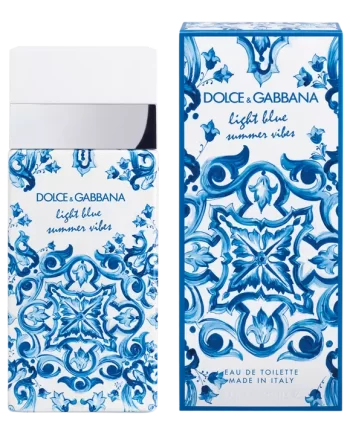 DOLCE & GABBANA LIGHT BLUE SUMMER VIBES 3.4OZ EDT WOMEN