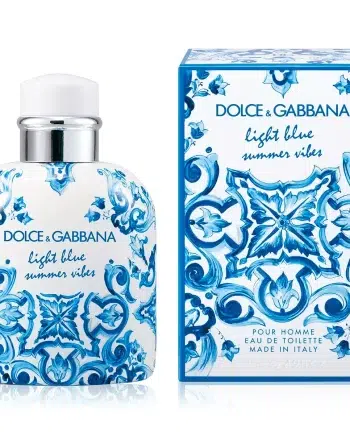 DOLCE & GABBANA LIGHT BLUE SUMMER VIBES POUR HOMME 4.2OZ EDT MEN