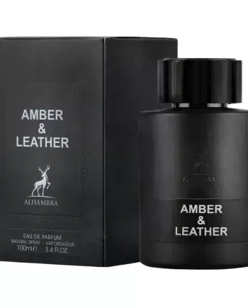 MAISON ALHAMBRA AMBER AND LEATHER 3.4OZ EDP MEN (TOM FORD OMBRE LEATHER CLONE)