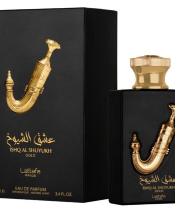LATTAFA ISHQ AL SHUYUKH GOLD 3.4OZ EDP UNISEX (ROSENDO MATEU NO 5 CLONE)