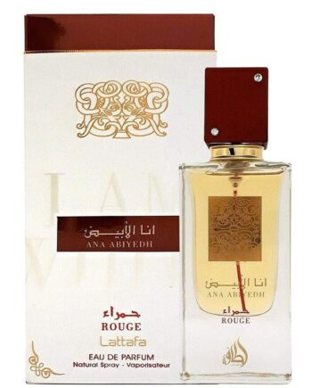 LATTAFA ANA ABIYEDH ROUGE 2OZ EDP UNISEX (MFK BACCARAT ROUGE 540 CLONE)