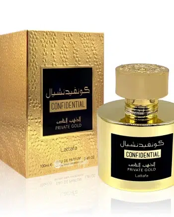 LATTAFA CONFIDENTIAL PRIVATE GOLD 3.4OZ EDP UNISEX (TIZIANA TERENZI KIRKE CLONE)