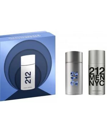 CAROLINA HERRERA 212 NYC 3 PIECE GIFT SET MEN