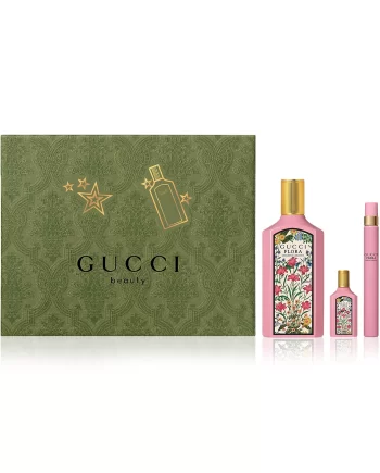 GUCCI FLORA GORGEOUS GARDENIA  3 PIECE SET WOMEN