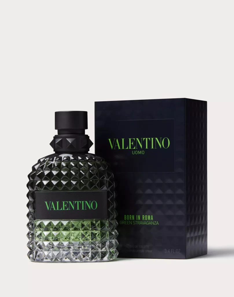 VALENTINO UOMO BORN IN ROMA GREEN STRAVAGANZA 3.4OZ EDT MEN - Shop with ...