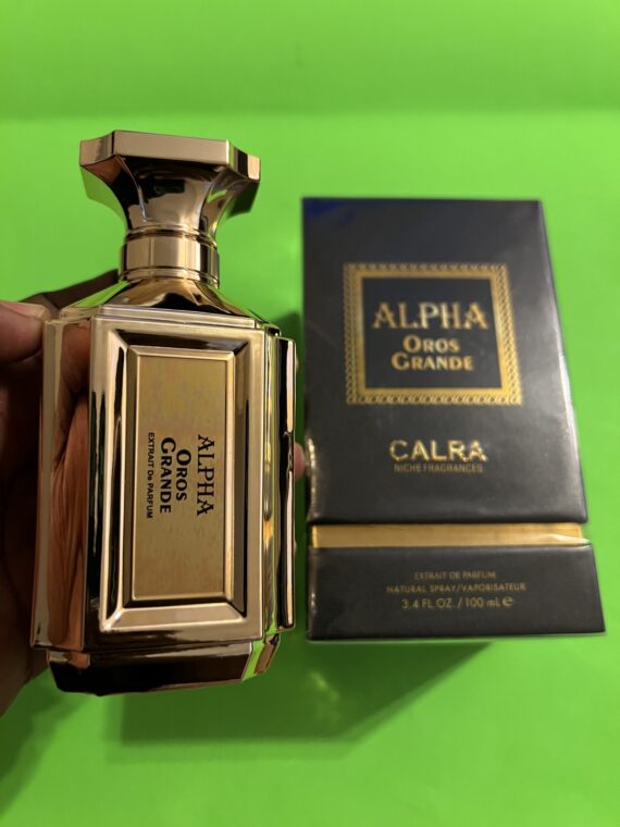 CALRA ALPHA OROS GRANDE 3.4OZ EXTRAIT DE PARFUM MEN