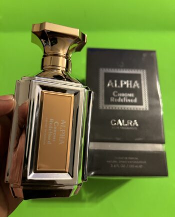 CALRA ALPHA CHROME REDEFINED 3.4OZ EXTRAIT DE PARFUM MEN