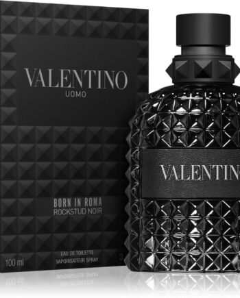 VALENTINO UOMO BORN IN ROMA ROCKSTUD NOIRE 3.4OZ EDT MEN