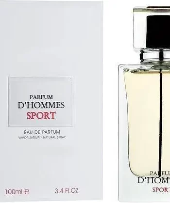 FRAGRANCE WORLD D'HOMME SPORT 3.4OZ EDP MEN (DIOR HOMME SPORT CLONE)