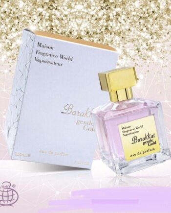 FRAGRANCE WORLD BARAKKAT GENTLE GOLD 3.4OZ EDP MEN (MFK GENTLE FLUIDITY GOLD CLONE)