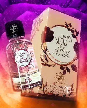 AL WATANIAH ROSES VANILLA 3.4OZ EDP WOMEN