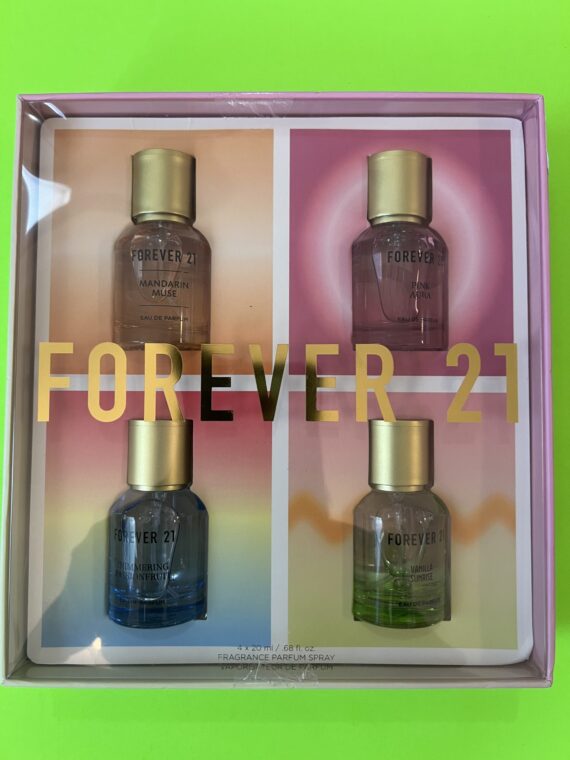 FOREVER 21 4 WOMEN MINI FRAGRANCES 20ML