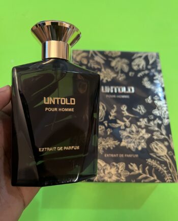 FRAGRANCE STORY UNTOLD 3.4OZ EXTRAIT DE PARFUM MEN