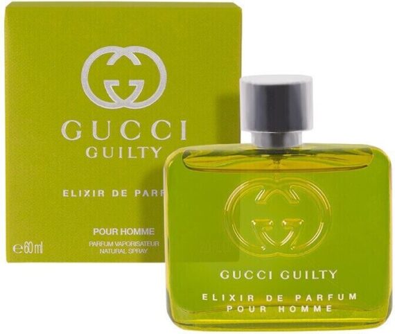 GUCCI GUILTY ELIXIR DE PARFUM POUR HOMME 2OZ EDP MEN