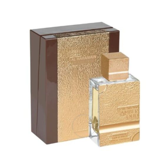 AL HARAMAIN AMBER OUD ROUGE GOLD 999.9 DUBAI 3.4OZ EXTRAIT DE PARFUM UNISEX