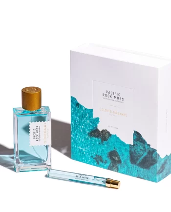 GOLDFIELD & BANKS PACIFIC ROCK MOSS GIFT SET 3.4OZ AND 10ML TRAVEL EDP UNISEX