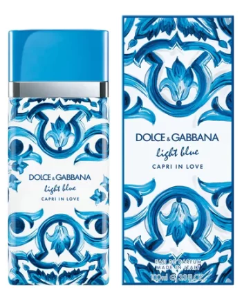DOLCE & GABBANA LIGHT BLUE CAPRI IN LOVE 3.4OZ EDP WOMEN