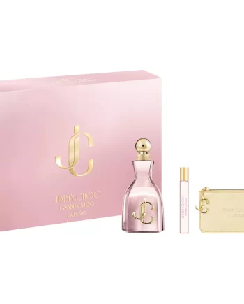 JIMMY CHOO I WANT CHOO WITH LOVE EAU DE PARFUM 3 PC. GIFT SET