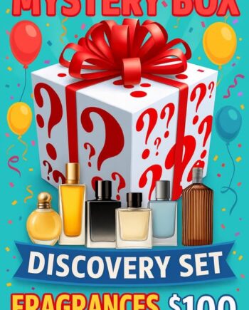 MYSTERY BOX $100 DISCOVERY SETS 5ML BOTTLES FOR MEN OR WOMEN WHATEVER YOU CHOOSE (WILL BE MORE THAN RETAIL VALUE)