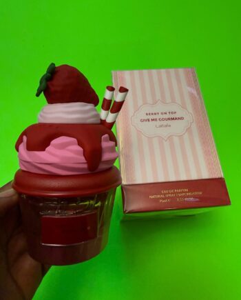 LATTAFA GIVE ME GOURMAND BERRY ON TOP 2.53OZ EDP WOMEN