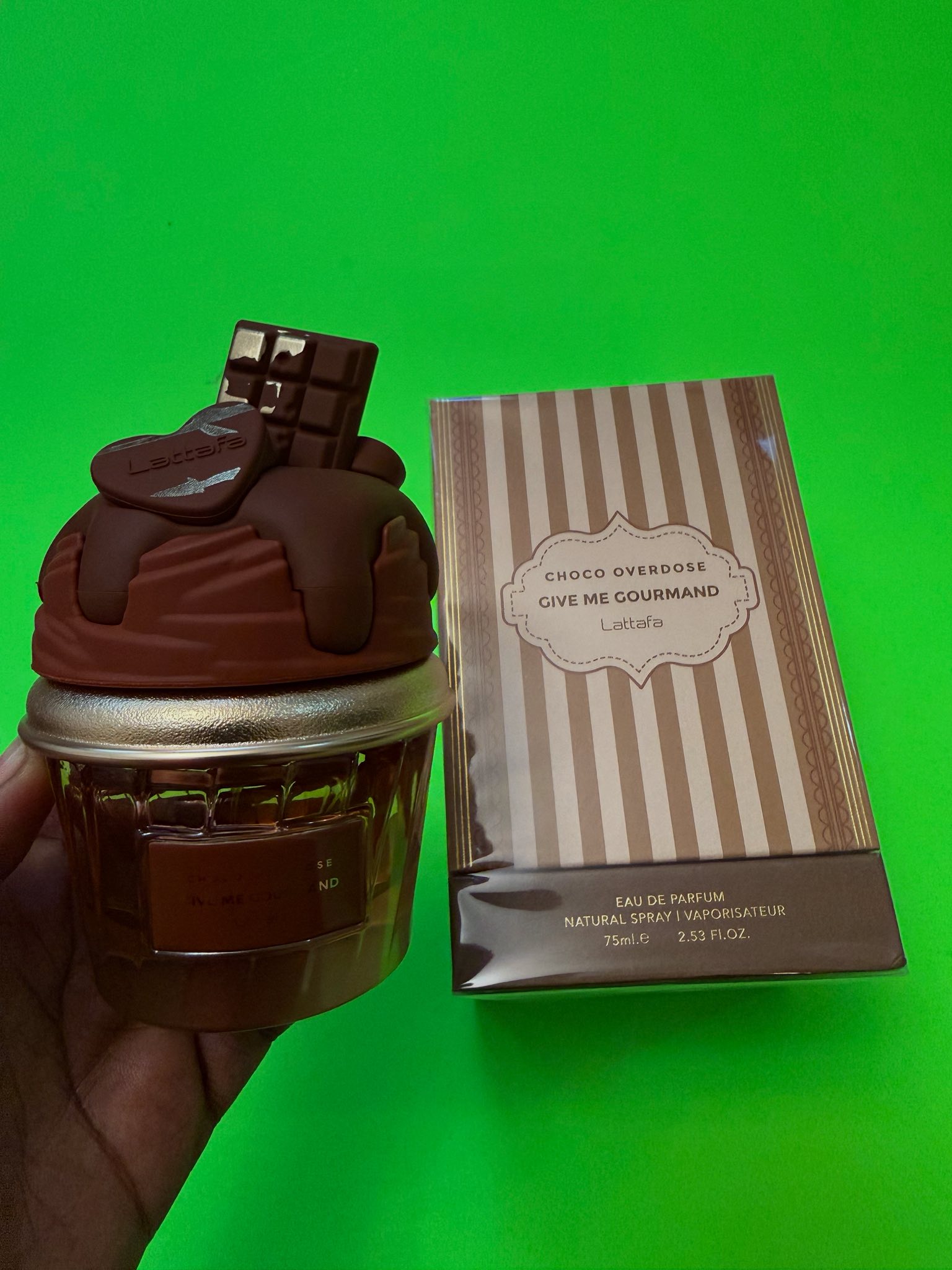 LATTAFA GIVE ME GOURMAND CHOCO OVERDOSE 2.53OZ EDP WOMEN