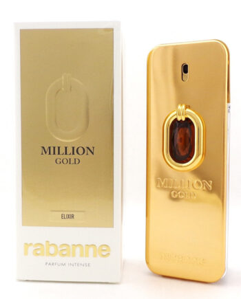 RABANNE MILLION GOLD ELIXIR 3.4OZ PARFUM INTENSE MEN