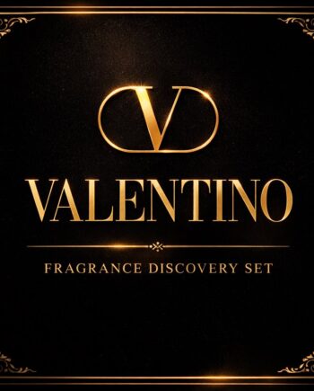 VALENTINO DISCOVERY SET 5 5ML MEN BORN IN ROMA, CORAL FANTASY, GREEN STRAVAGANZA, YELLOW DREAM, EXTRADOSE