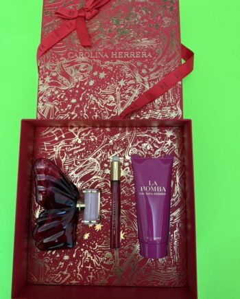 CAROLINA HERRERA LA BOMBA EDP 3 PIECE GIFT SET WOMEN