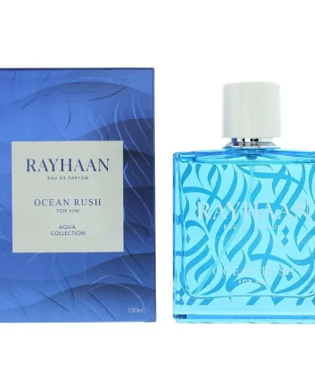 RAYHAAN AQUA COLLECTION OCEAN RUSH  3.4OZ EDP MEN