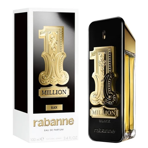 RABANNE 1 MILLION BLACK 3.4OZ EDP MEN