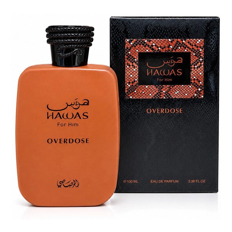 RASASI HAWAS OVERDOSE 3.4OZ EDP MEN